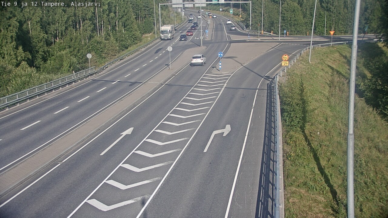 Kelikamerat Kuva Tie 12 Tampere, Alasjärvi, Tampere, Pirkanmaa
