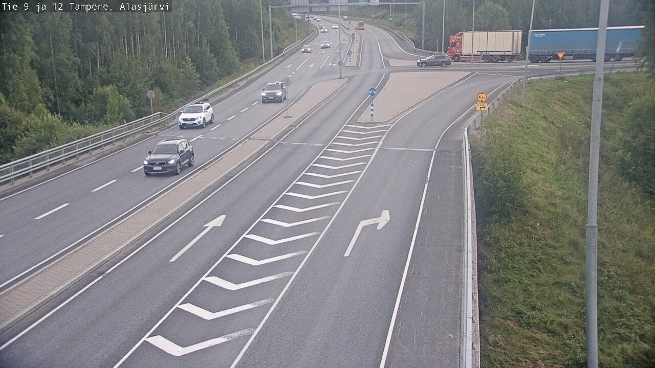 Weather Camera Image Road 12 Tampere, Alasjärvi, Tampere, Pirkanmaa