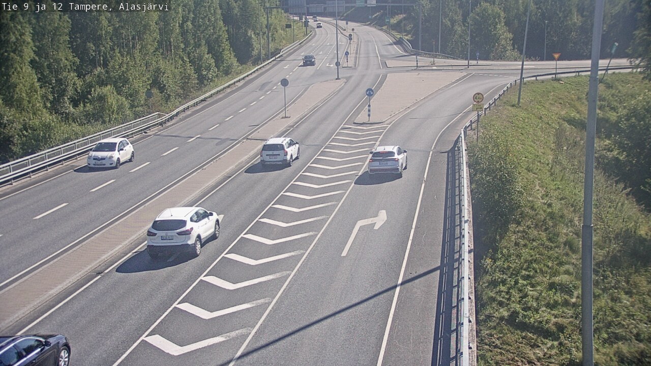 Kelikamerat Kuva Tie 12 Tampere, Alasjärvi, Tampere, Pirkanmaa