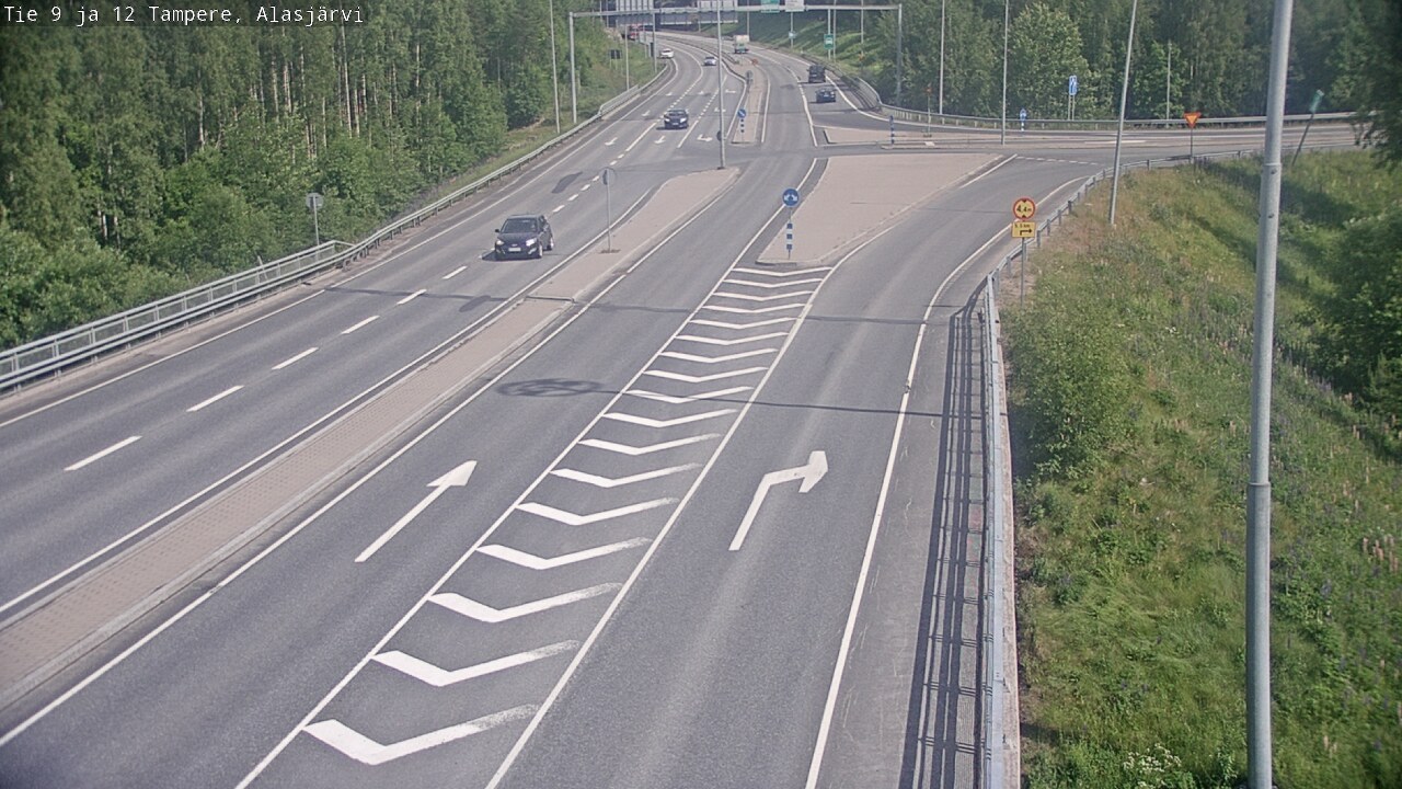 Kelikamerat Kuva Tie 12 Tampere, Alasjärvi, Tampere, Pirkanmaa
