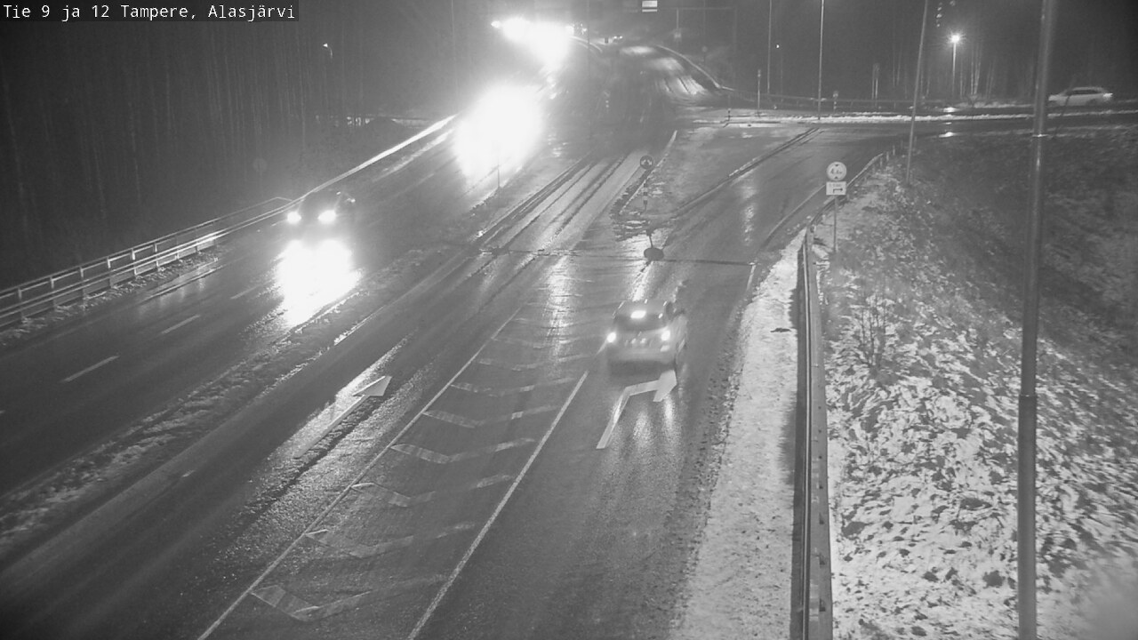 Weather Camera Image Väg 12 Tammerfors, Alasjärvi, Tampere, Pirkanmaa