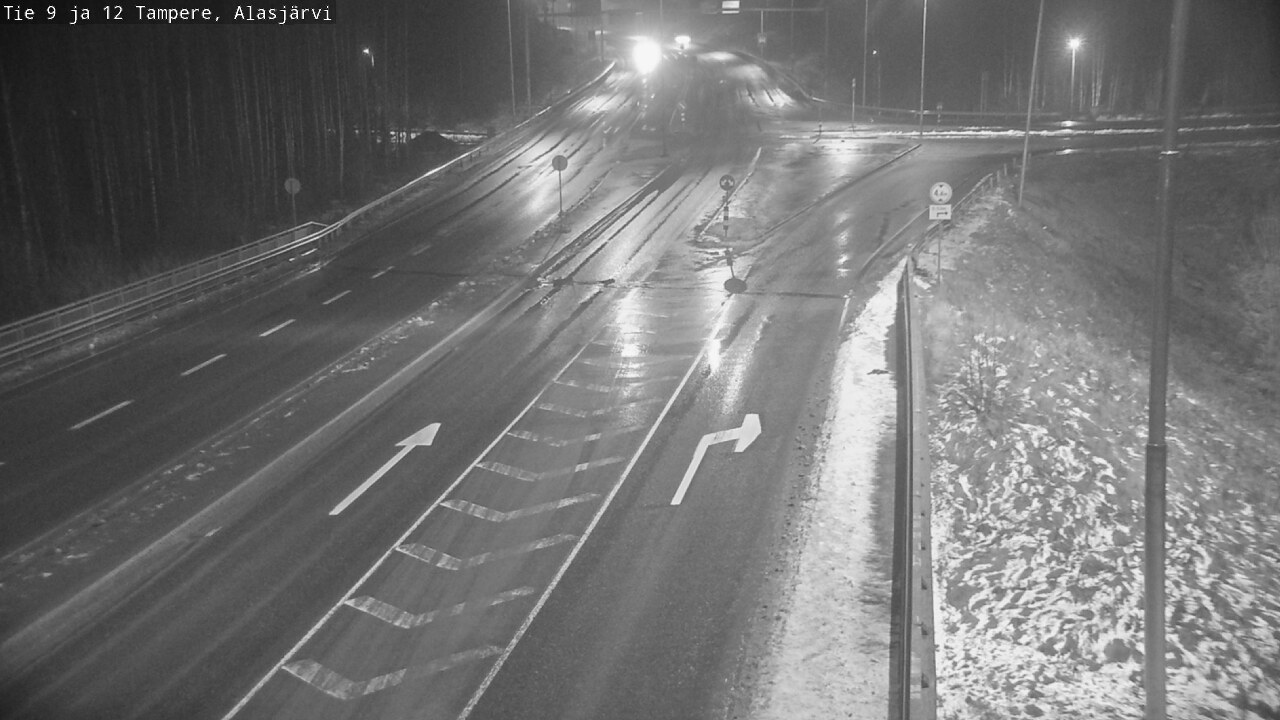 Weather Camera Image Väg 12 Tammerfors, Alasjärvi, Tampere, Pirkanmaa