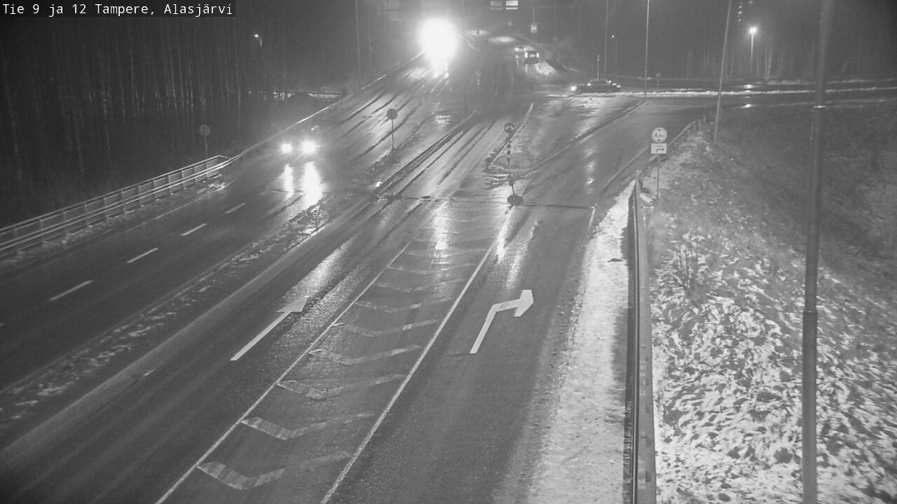 Weather Camera Image Väg 12 Tammerfors, Alasjärvi, Tampere, Pirkanmaa