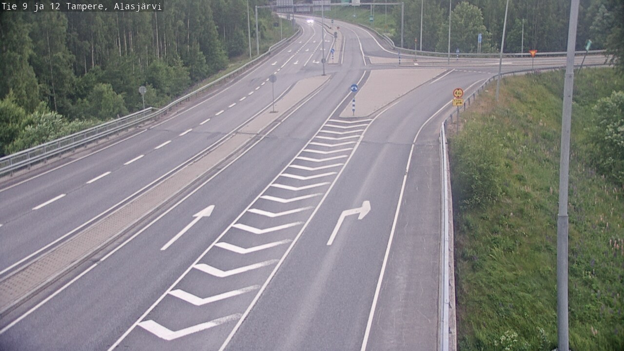 Kelikamerat Kuva Tie 12 Tampere, Alasjärvi, Tampere, Pirkanmaa