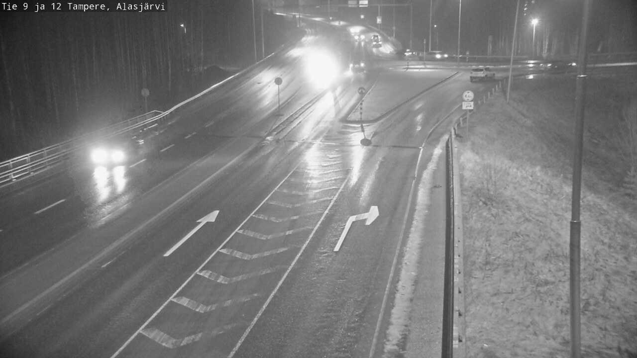 Weather Camera Image Väg 12 Tammerfors, Alasjärvi, Tampere, Pirkanmaa