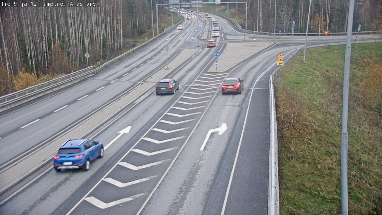 Kelikamerat Kuva Tie 12 Tampere, Alasjärvi, Tampere, Pirkanmaa