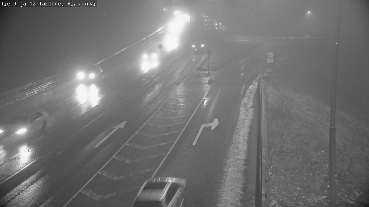 Weather Camera Image Road 12 Tampere, Alasjärvi, Tampere, Pirkanmaa