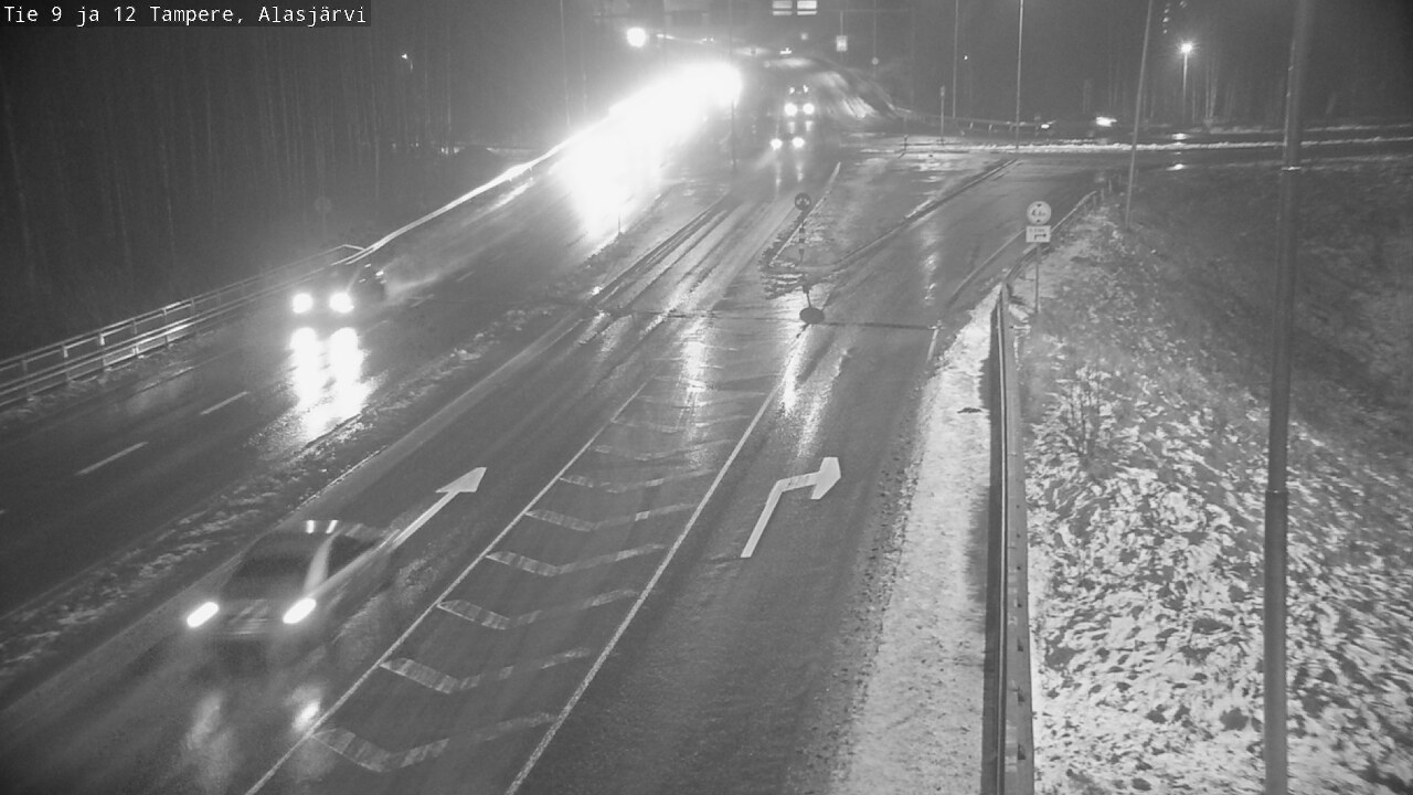 Weather Camera Image Väg 12 Tammerfors, Alasjärvi, Tampere, Pirkanmaa