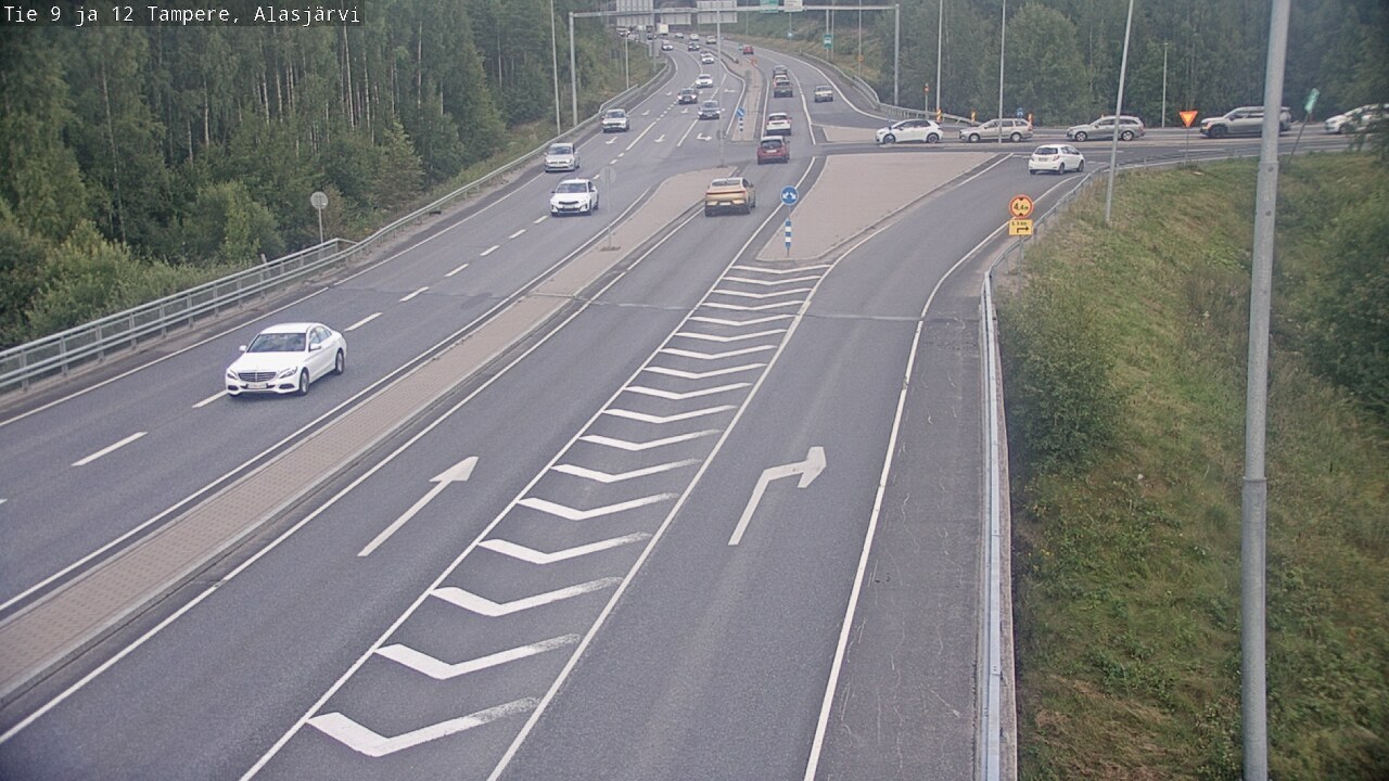 Kelikamerat Kuva Tie 12 Tampere, Alasjärvi, Tampere, Pirkanmaa