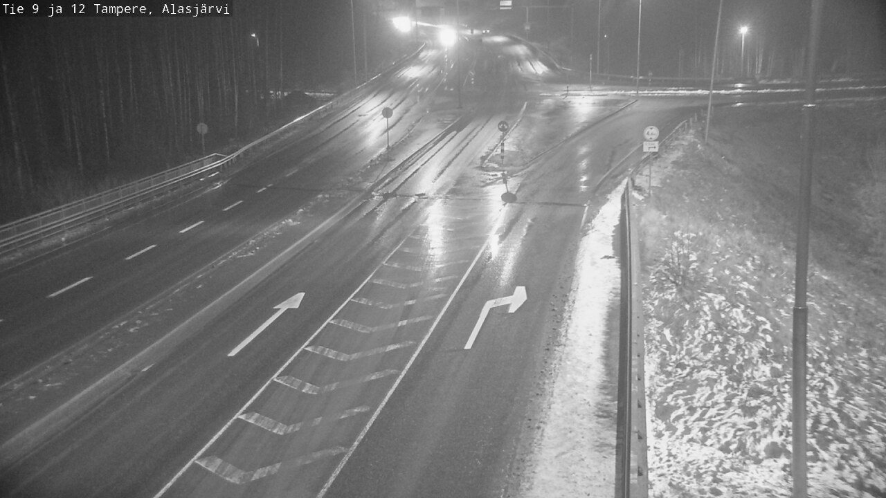 Weather Camera Image Väg 12 Tammerfors, Alasjärvi, Tampere, Pirkanmaa