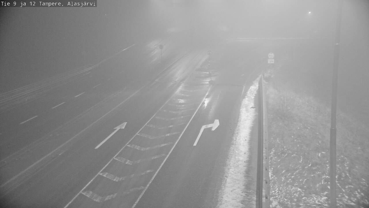 Weather Camera Image Road 12 Tampere, Alasjärvi, Tampere, Pirkanmaa