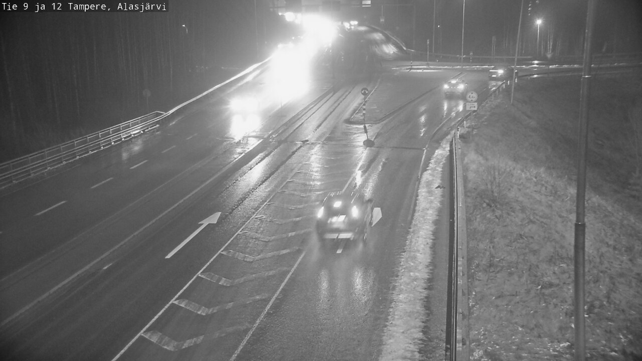 Weather Camera Image Väg 12 Tammerfors, Alasjärvi, Tampere, Pirkanmaa