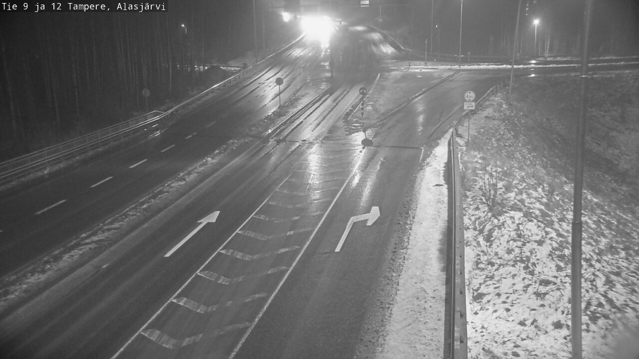 Weather Camera Image Väg 12 Tammerfors, Alasjärvi, Tampere, Pirkanmaa