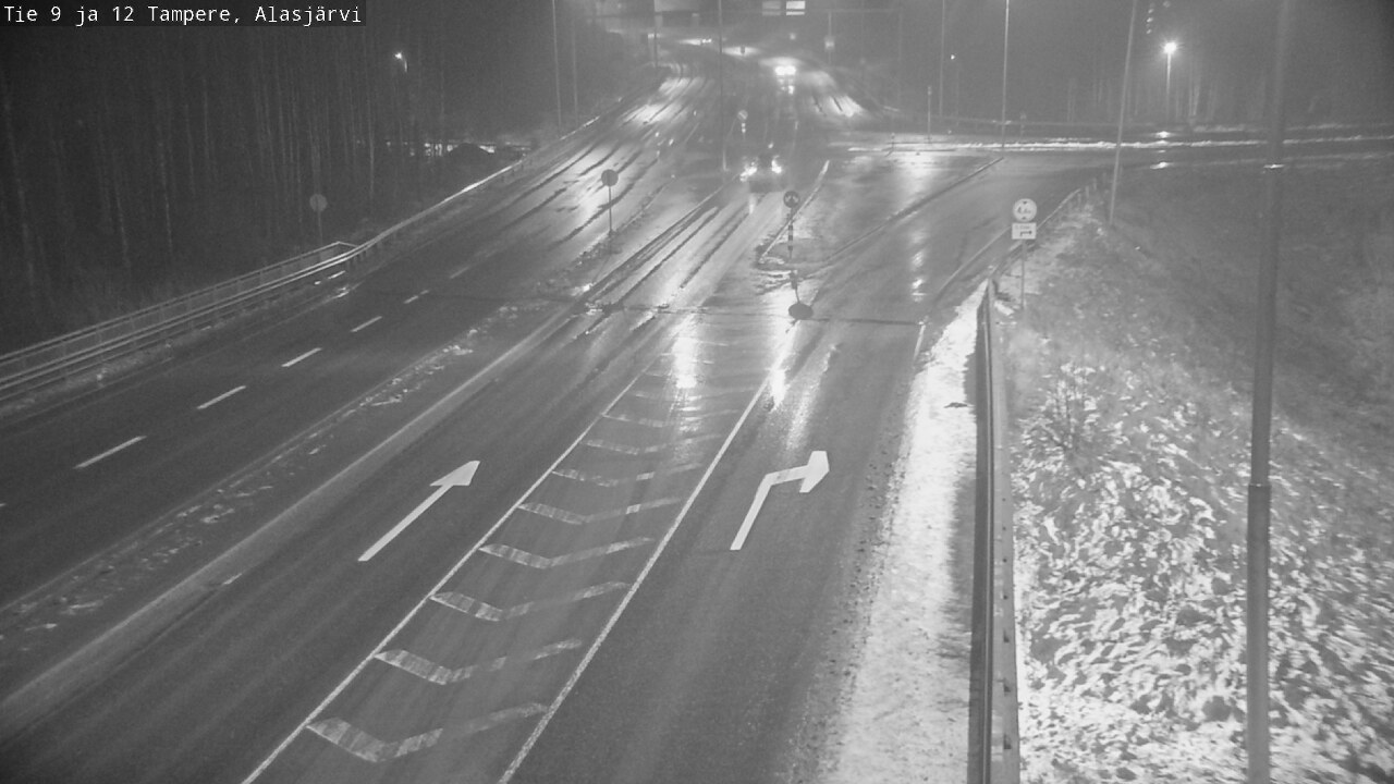 Weather Camera Image Väg 12 Tammerfors, Alasjärvi, Tampere, Pirkanmaa