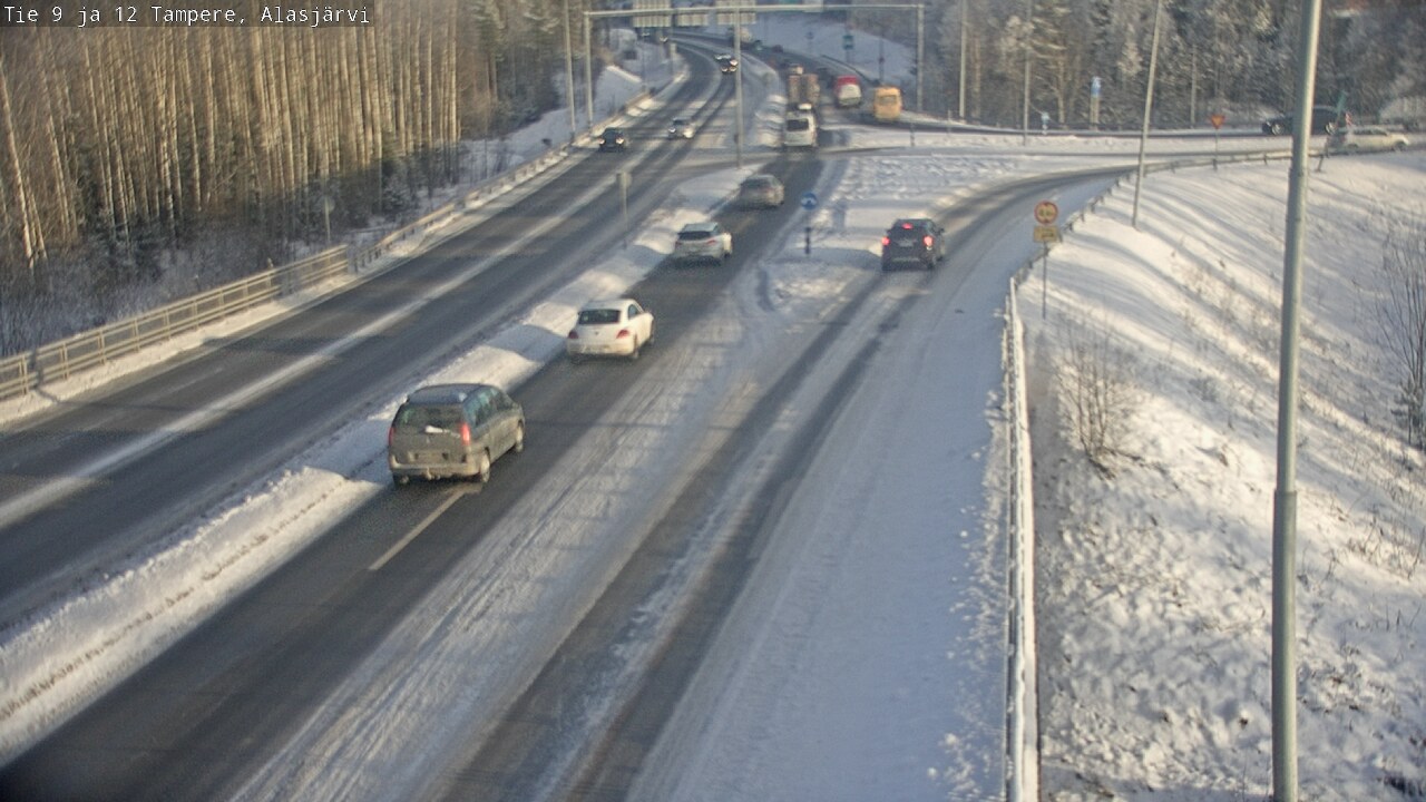 Kelikamerat Kuva Tie 12 Tampere, Alasjärvi, Tampere, Pirkanmaa