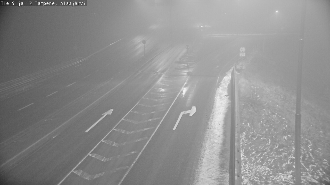 Weather Camera Image Väg 12 Tammerfors, Alasjärvi, Tampere, Pirkanmaa
