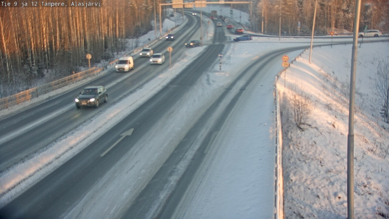 Kelikamerat Kuva Tie 12 Tampere, Alasjärvi, Tampere, Pirkanmaa