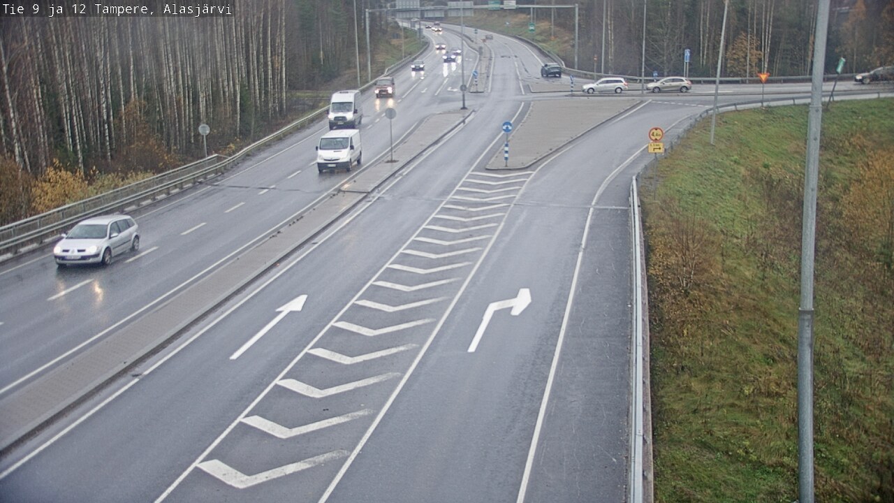 Weather Camera Image Road 12 Tampere, Alasjärvi, Tampere, Pirkanmaa