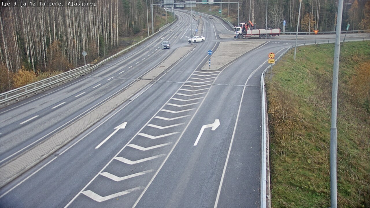 Kelikamerat Kuva Tie 12 Tampere, Alasjärvi, Tampere, Pirkanmaa