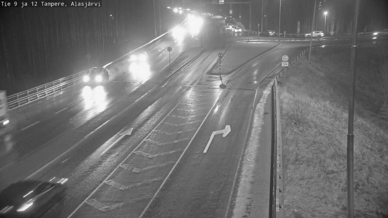 Weather Camera Image Väg 12 Tammerfors, Alasjärvi, Tampere, Pirkanmaa