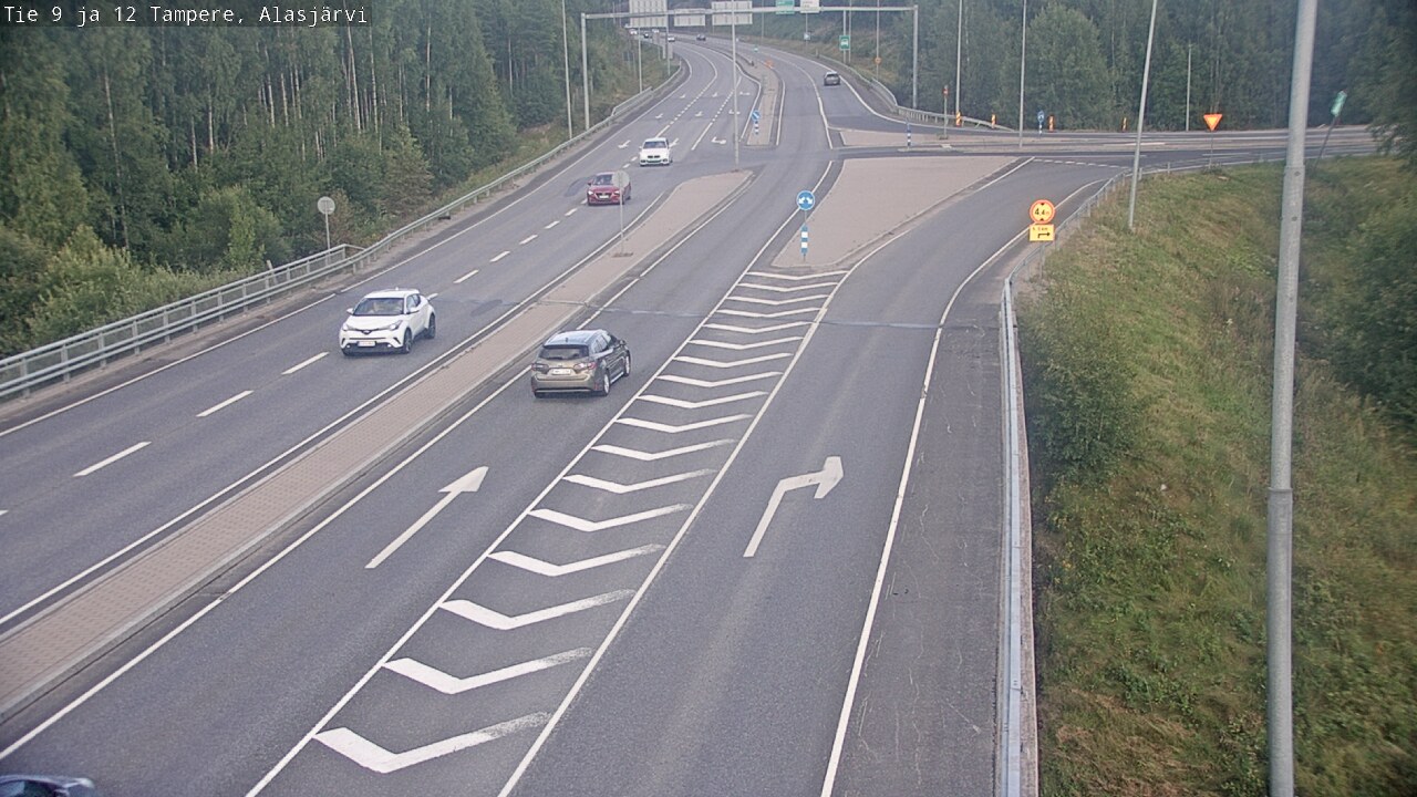 Kelikamerat Kuva Tie 12 Tampere, Alasjärvi, Tampere, Pirkanmaa