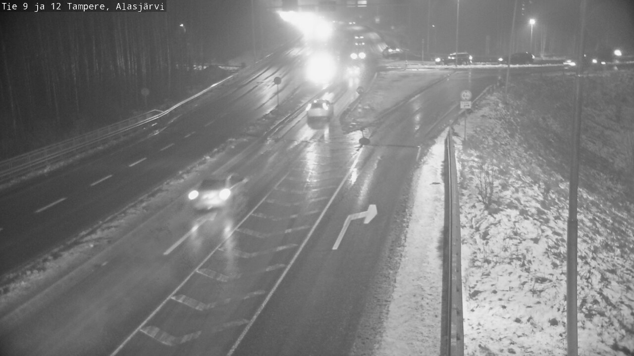 Weather Camera Image Väg 12 Tammerfors, Alasjärvi, Tampere, Pirkanmaa