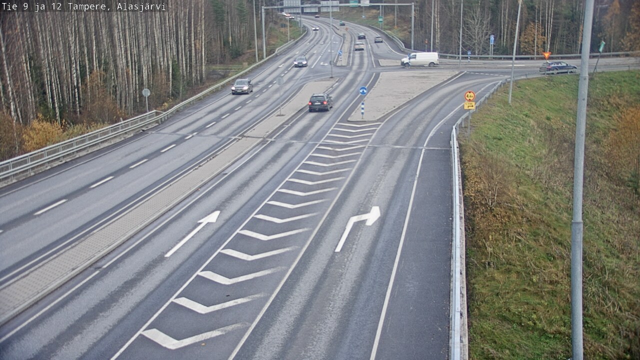 Kelikamerat Kuva Tie 12 Tampere, Alasjärvi, Tampere, Pirkanmaa