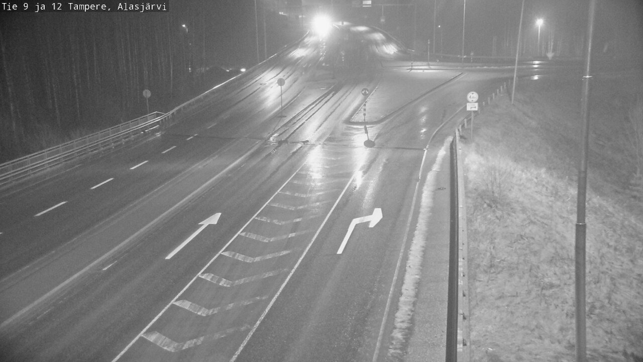 Weather Camera Image Väg 12 Tammerfors, Alasjärvi, Tampere, Pirkanmaa
