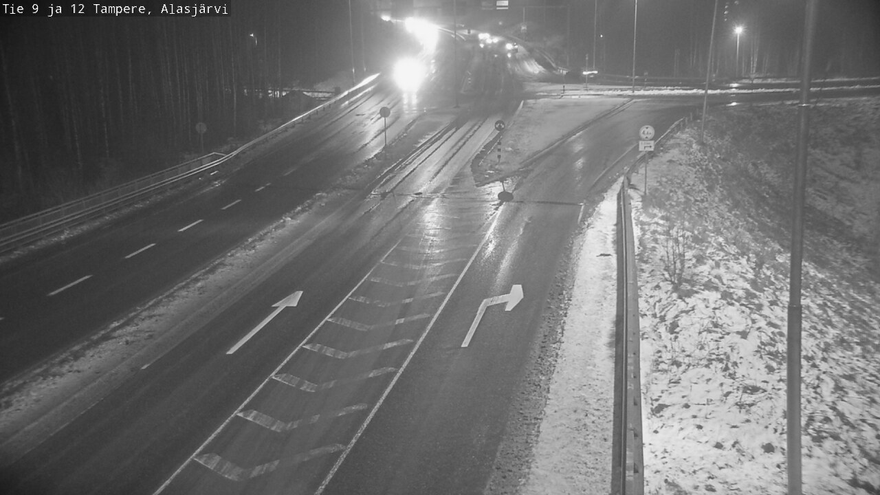 Weather Camera Image Väg 12 Tammerfors, Alasjärvi, Tampere, Pirkanmaa