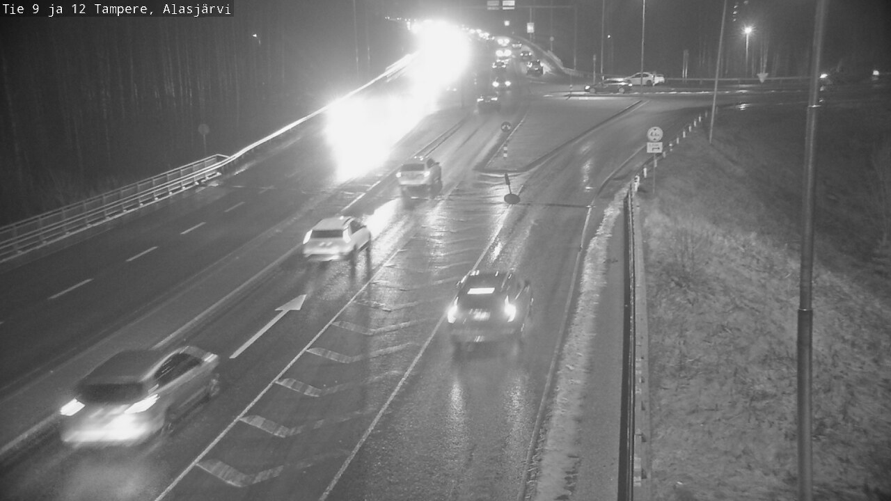 Weather Camera Image Väg 12 Tammerfors, Alasjärvi, Tampere, Pirkanmaa