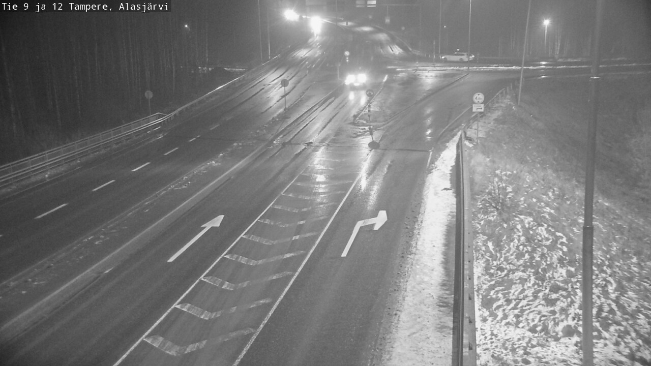Weather Camera Image Väg 12 Tammerfors, Alasjärvi, Tampere, Pirkanmaa