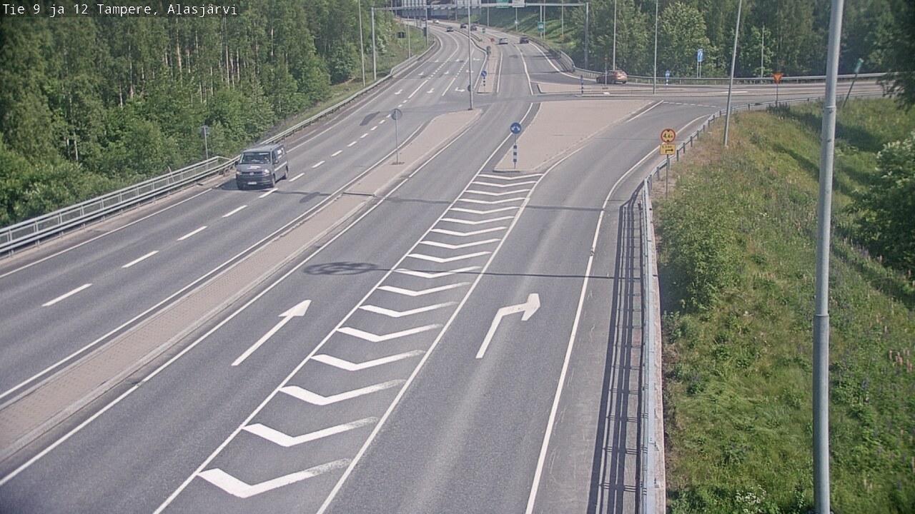 Kelikamerat Kuva Tie 12 Tampere, Alasjärvi, Tampere, Pirkanmaa