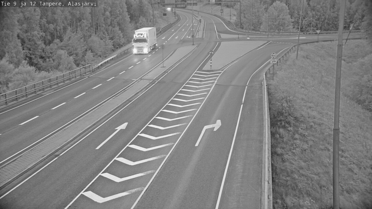 Kelikamerat Kuva Tie 12 Tampere, Alasjärvi, Tampere, Pirkanmaa