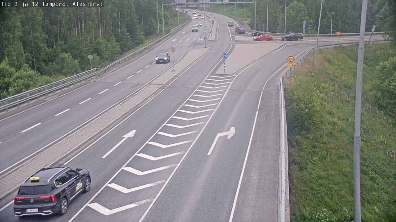 Weather Camera Image Väg 12 Tammerfors, Alasjärvi, Tampere, Pirkanmaa
