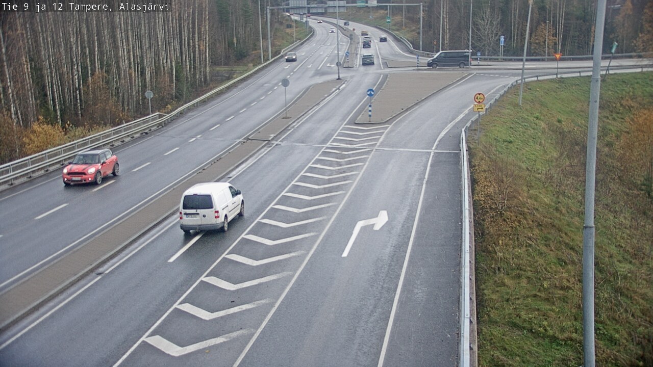 Kelikamerat Kuva Tie 12 Tampere, Alasjärvi, Tampere, Pirkanmaa