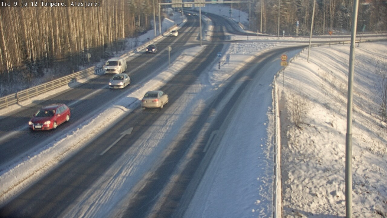 Kelikamerat Kuva Tie 12 Tampere, Alasjärvi, Tampere, Pirkanmaa