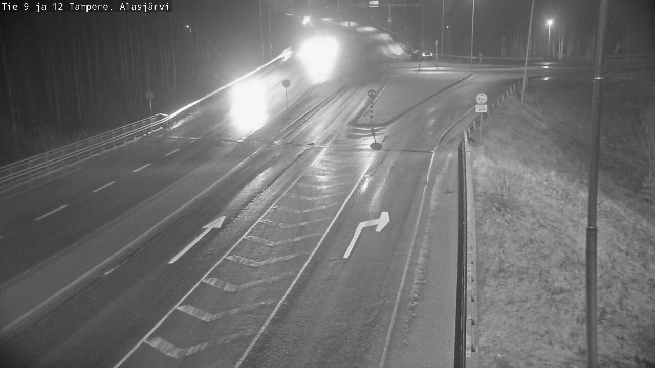 Weather Camera Image Väg 12 Tammerfors, Alasjärvi, Tampere, Pirkanmaa