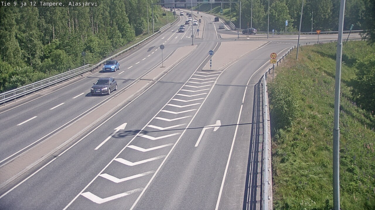 Kelikamerat Kuva Tie 12 Tampere, Alasjärvi, Tampere, Pirkanmaa