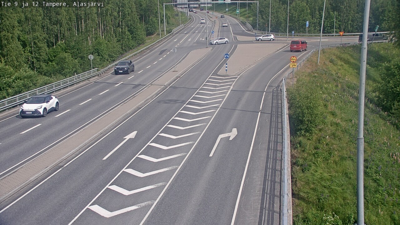 Kelikamerat Kuva Tie 12 Tampere, Alasjärvi, Tampere, Pirkanmaa