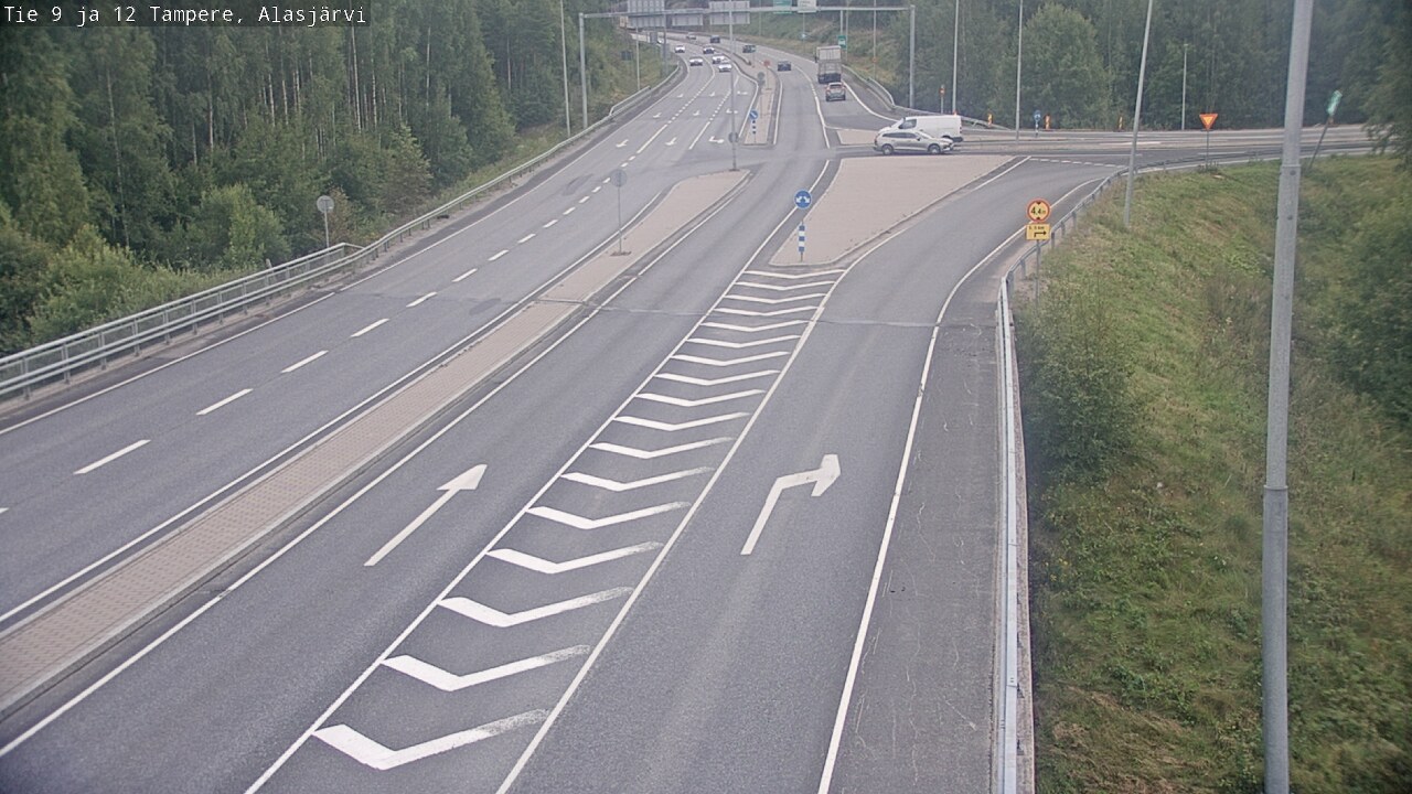 Weather Camera Image Road 12 Tampere, Alasjärvi, Tampere, Pirkanmaa