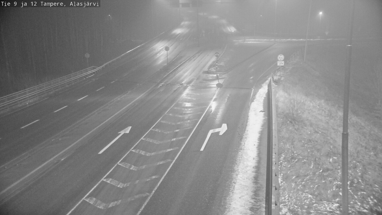 Weather Camera Image Road 12 Tampere, Alasjärvi, Tampere, Pirkanmaa