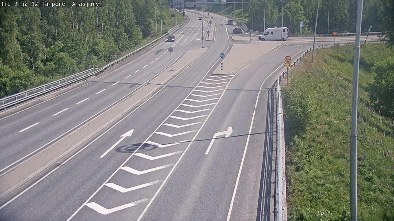 Kelikamerat Kuva Tie 12 Tampere, Alasjärvi, Tampere, Pirkanmaa