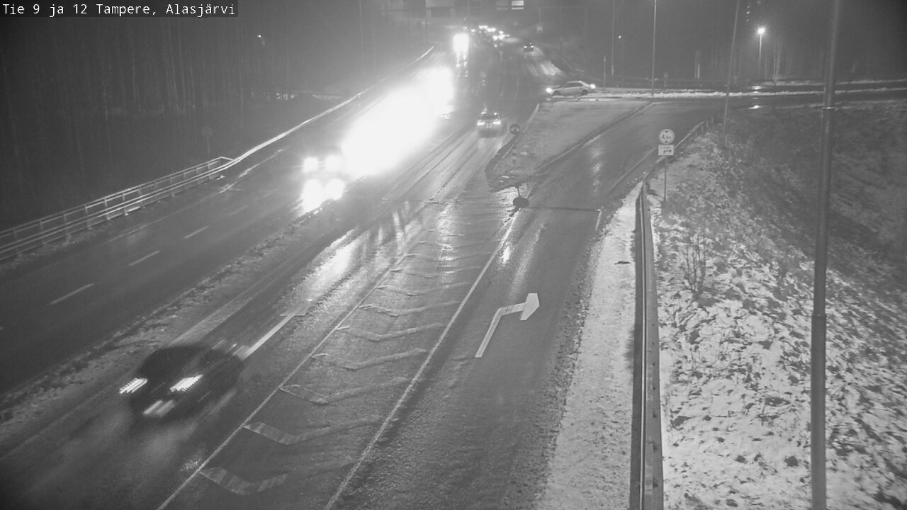 Weather Camera Image Väg 12 Tammerfors, Alasjärvi, Tampere, Pirkanmaa