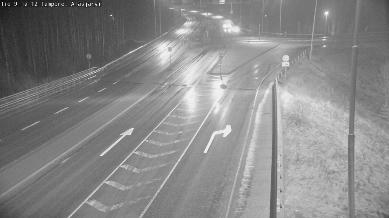 Weather Camera Image Väg 12 Tammerfors, Alasjärvi, Tampere, Pirkanmaa