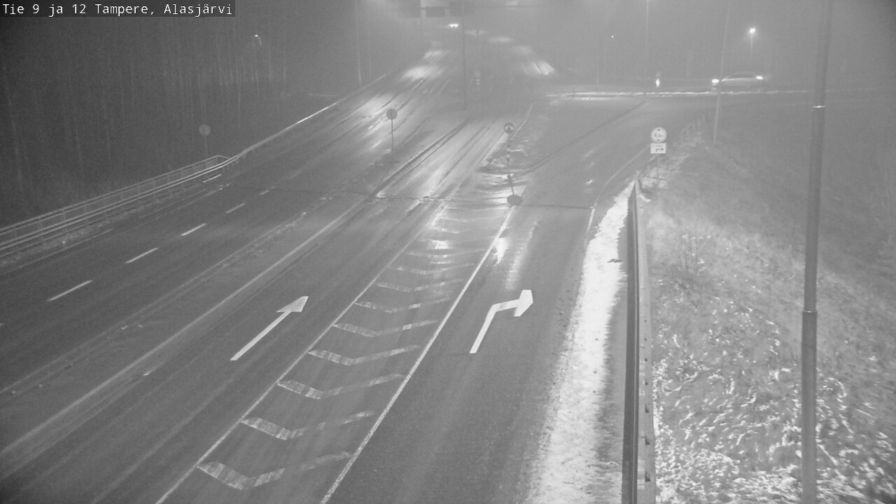 Weather Camera Image Väg 12 Tammerfors, Alasjärvi, Tampere, Pirkanmaa