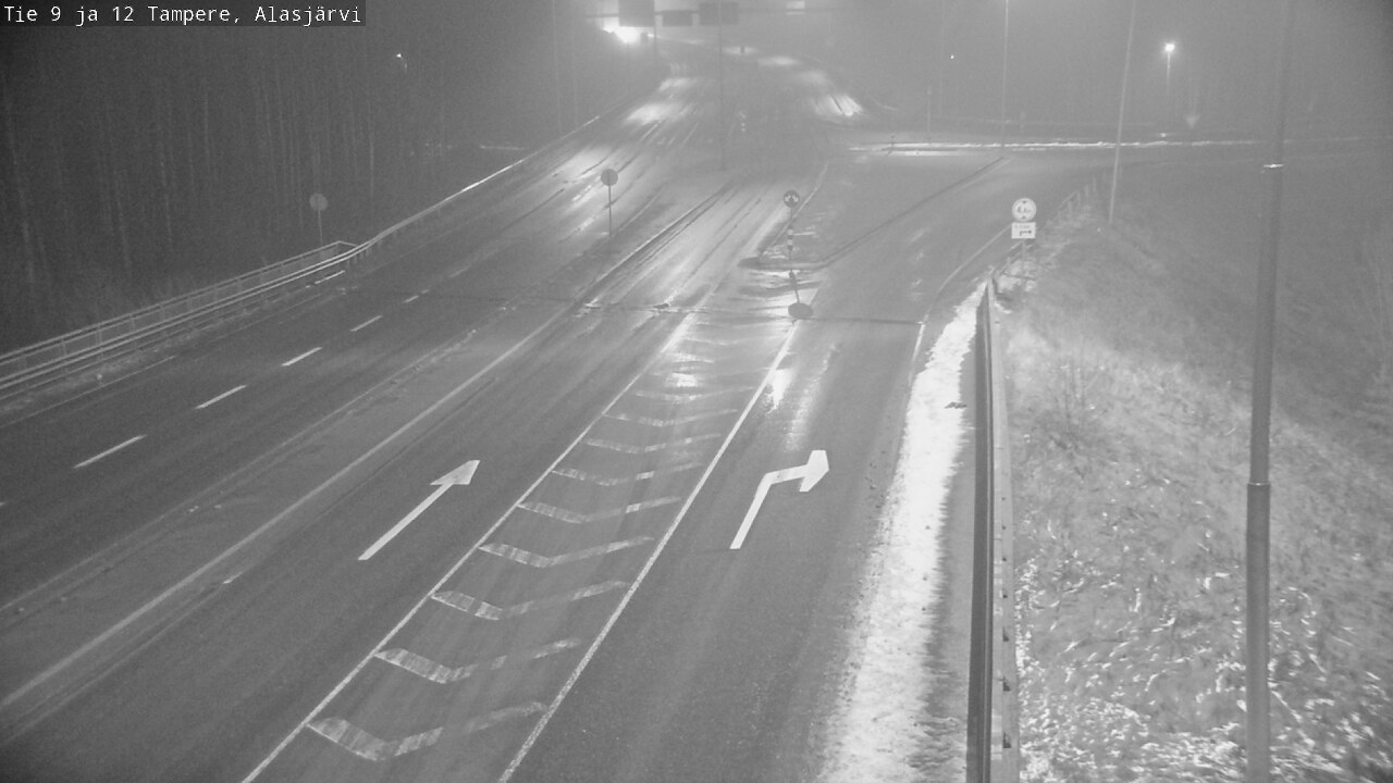 Weather Camera Image Road 12 Tampere, Alasjärvi, Tampere, Pirkanmaa