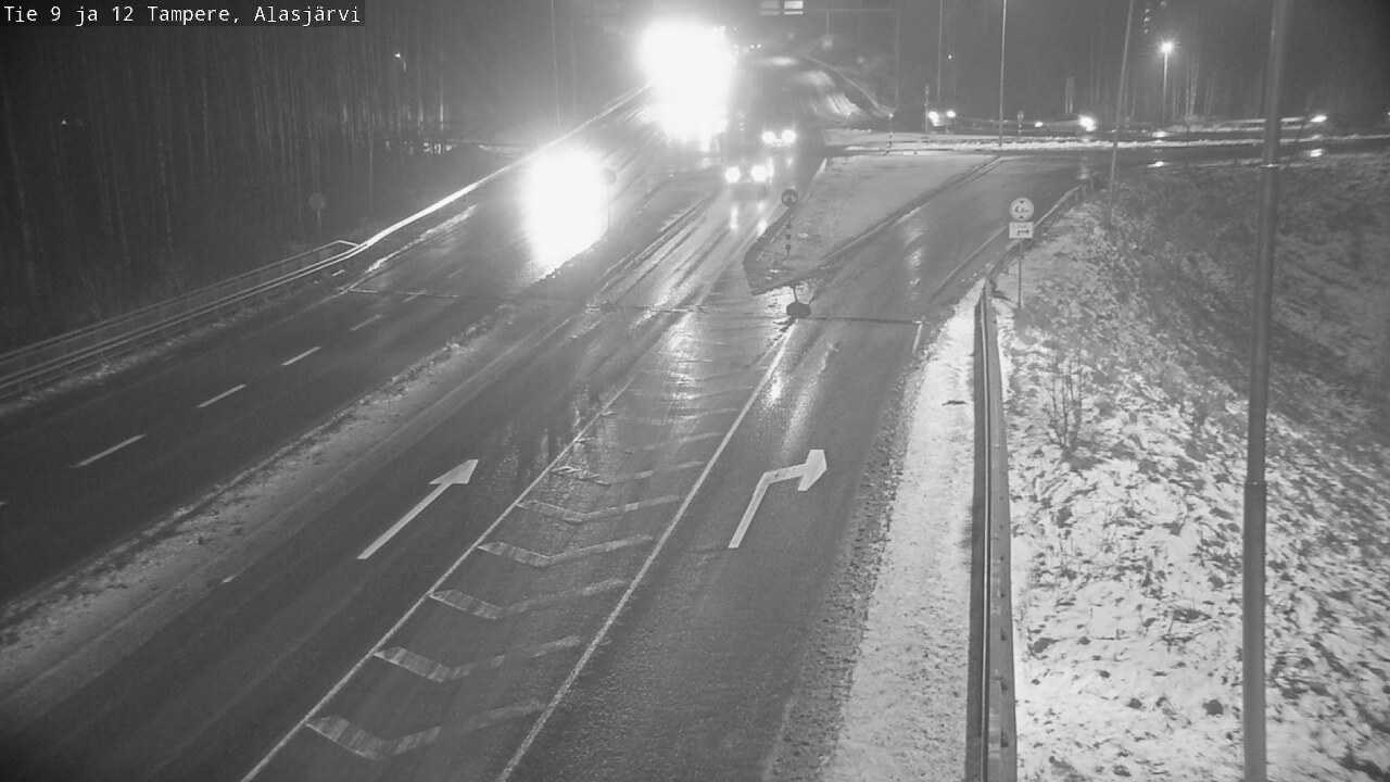 Weather Camera Image Väg 12 Tammerfors, Alasjärvi, Tampere, Pirkanmaa
