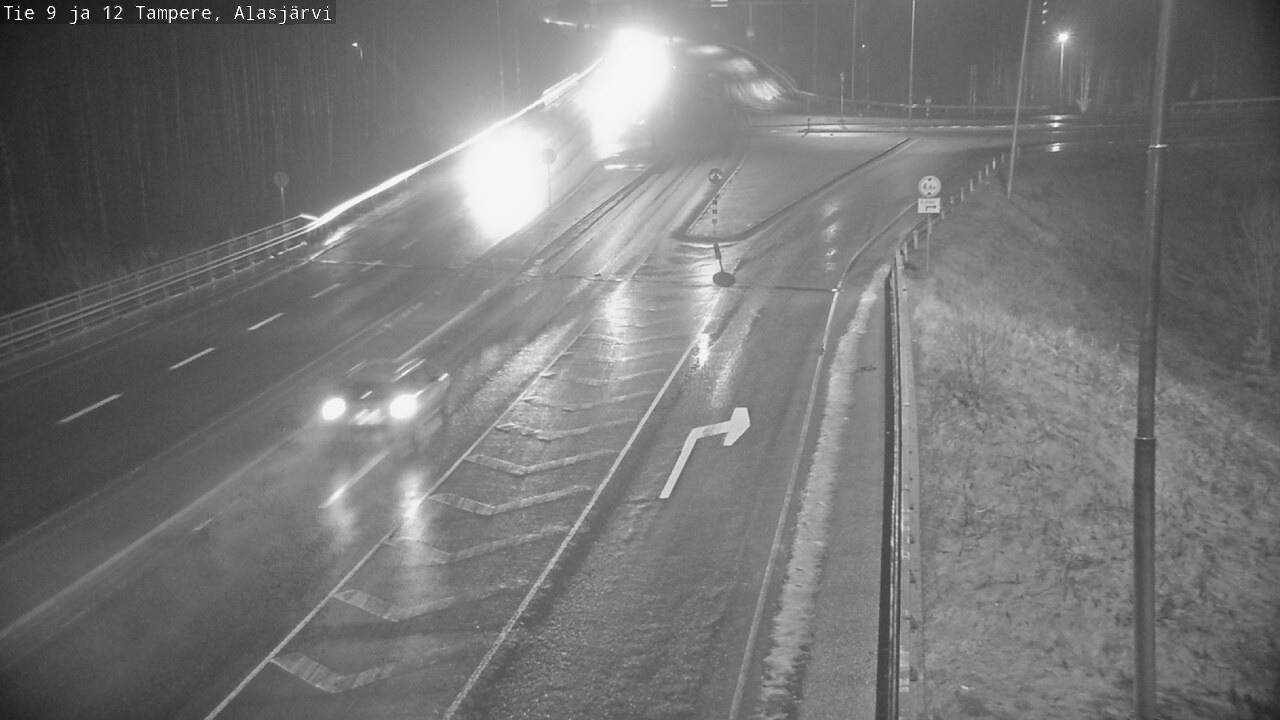 Weather Camera Image Väg 12 Tammerfors, Alasjärvi, Tampere, Pirkanmaa