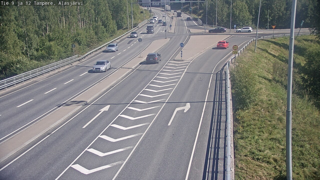 Kelikamerat Kuva Tie 12 Tampere, Alasjärvi, Tampere, Pirkanmaa