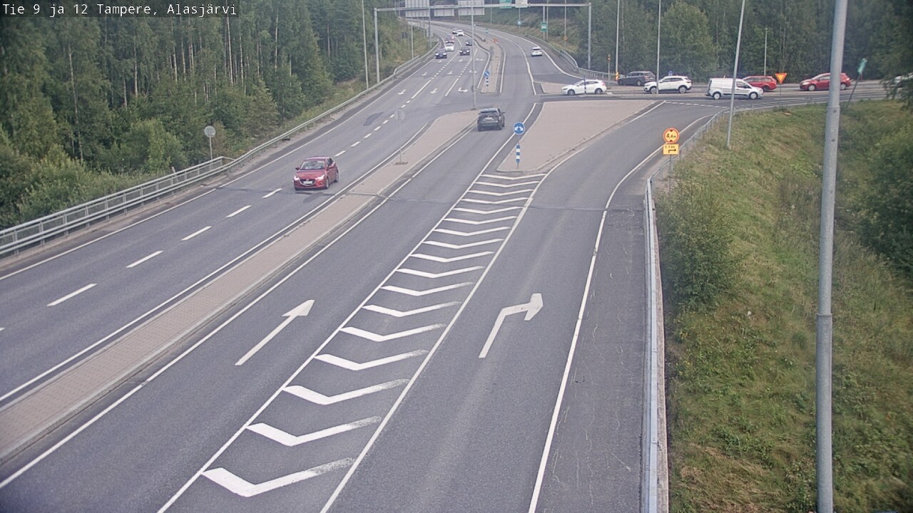 Kelikamerat Kuva Tie 12 Tampere, Alasjärvi, Tampere, Pirkanmaa